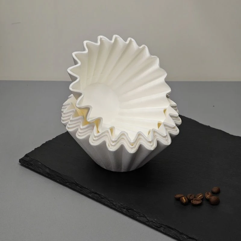 Filtri per caffè a cestello bianco